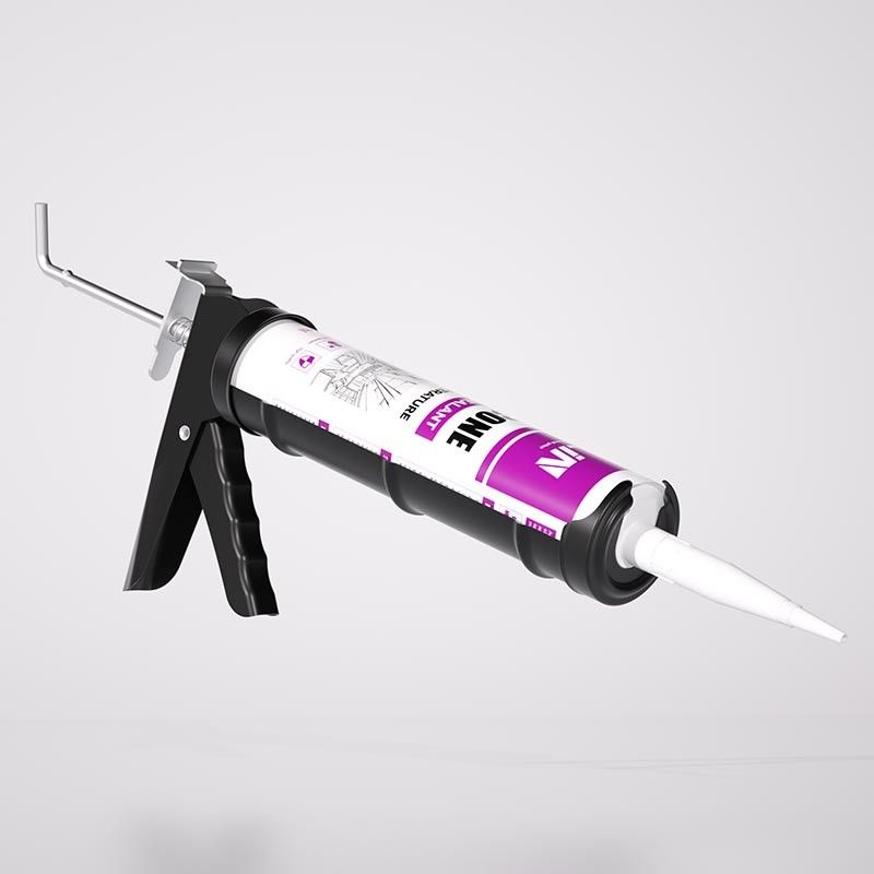 Silicone acetoxi resistente ai raggi UV sigillante acido acetico cura silicone per finestre e porte