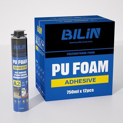 Adesivo in schiuma di poliuretano a un componente Spray di lunga durata Asciugatura rapida