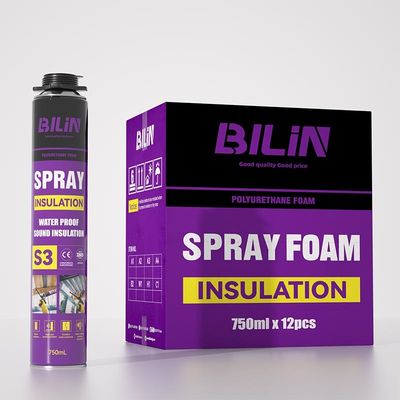 BILIN S3 Spray PU Foam Spray antiumidità Polyurethane Foam personalizzato