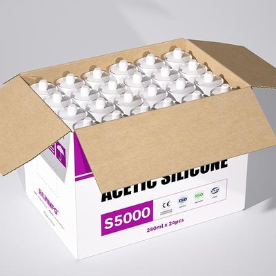 Qualità 280 ml di sigillante acetico di silicone riempitore di crepe resistente alle intemperie per strutture fabbrica
