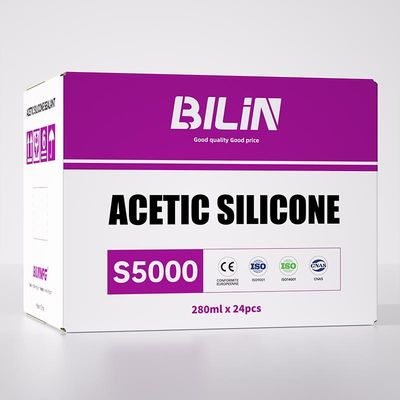 Sigilante acetoxi silicone multiuso Bagno sigilante acetico silicone 300 ml per tetti