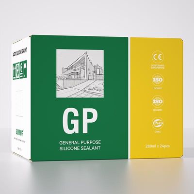 Alta flessibilità, cura rapida, sigillante in silicone per finestre e porte