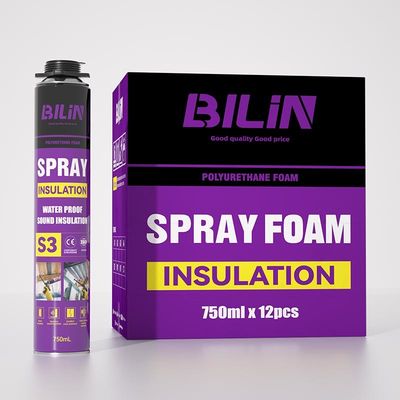 750 ml di poliuretano Pu espandente di schiuma resistente per la casa con personalizzazione