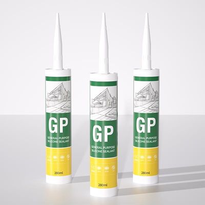 Sigillante di silicone GP resistente alle muffe Sigillante di silicone acetico ad alta flessibilità