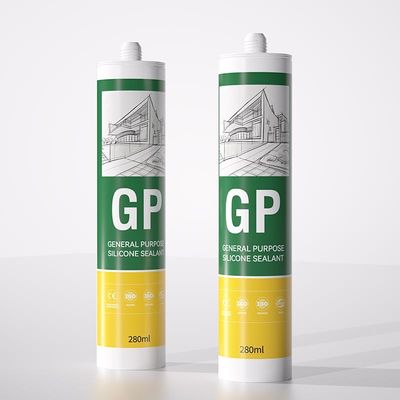 GP sigillante acetico di silicone di alta precisione facile da usare per vetri da finestra