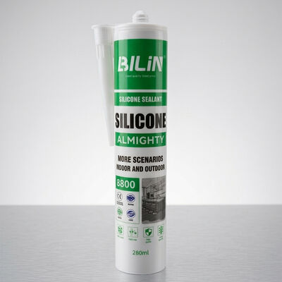 Qualità Sigilante adesivo di silicone neutro di forte viscosità Sigilante impermeabile adatto per vetri e legami strutturali industriali fabbrica