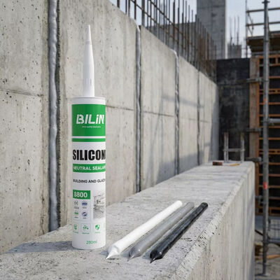 Qualità Colla di silicone neutrale di lunga durata, sigillante flessibile anti-fessura per giunti di espansione degli edifici, diversi colori opzionali fabbrica