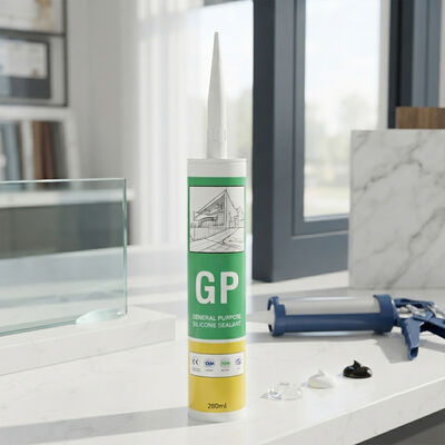 Qualità Asciugatura rapida GP Silicone sigillante trasparente Bianco Nero Multicolore per uso generale Colla di sigillamento fabbrica