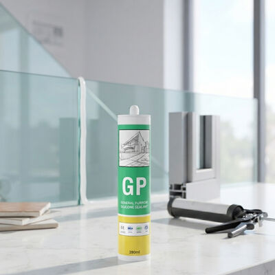 Qualità Sigillante siliconico GP Sigillante siliconico acido resistente alle intemperie per sigillatura di vetri di finestre fabbrica